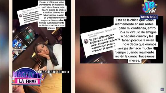 TROME | Rosángela Espinoza enfrentada con examiga (Magaly Tv)