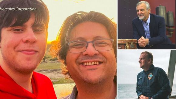 Tripulantes del submarino Titán de OceanGate