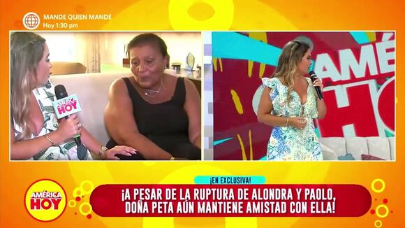 Comentarios de conductores de 'AH' tras entrevista a Doña Peta