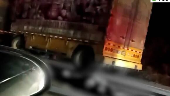 Piura: delincuente fue abatido durante el asalto a un camión de cerveza