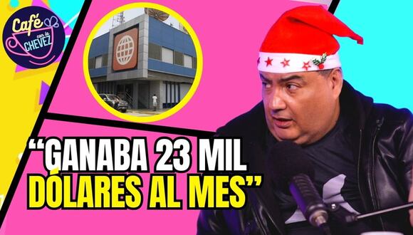 Alfredo Benavides confiesa su altísimo sueldo en América TV