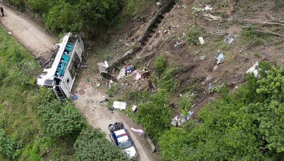 Colombia: accidente de autobús deja una decena de muertos