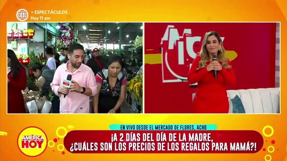 Reportero Oswaldo se conmueve al hablar de su mamá que vive en Chile