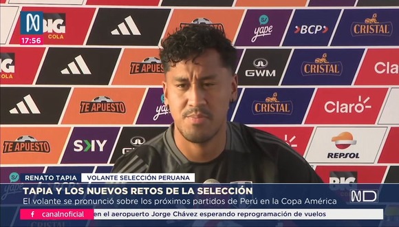 Renato Tapia cree que Christian Cueva puede ser de mucha utilidad en la selección a pesar de su nula actividad.