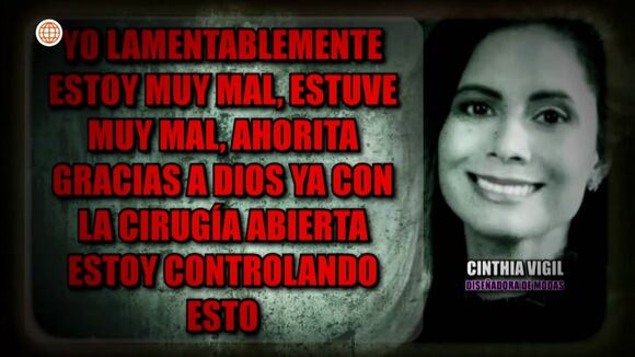 Cinthia Vigil ofrece audio inédito del Dr Fong