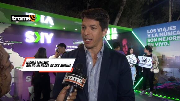 TROME | Nicolá Lamiaux, band manager Sky Airline