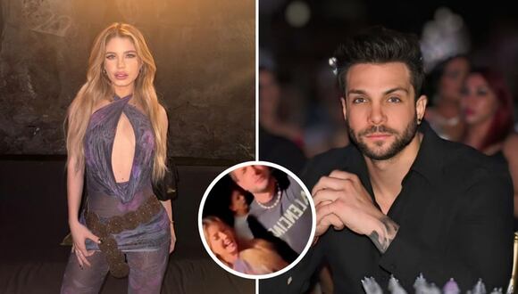 Nicola Porcella y Flavia Laos fueron vistos besándose en discoteca en México