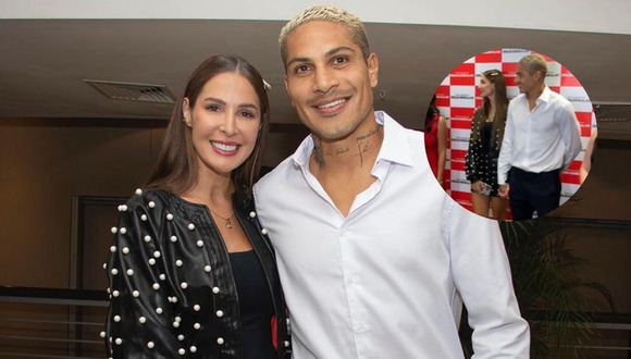 Ana Paula Consorte y Paolo Guerrero se lucen juntos y enamorados.