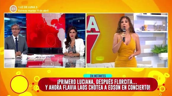 Inicio de América Hoy sobre el beso de Ethel