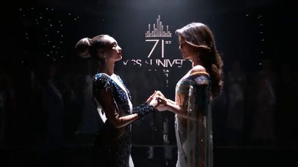 R’Bonney Gabriel, Miss Estados Unidos, se llevó la corona del Miss Universo. (Fuente: Twittwe Miss Universo)