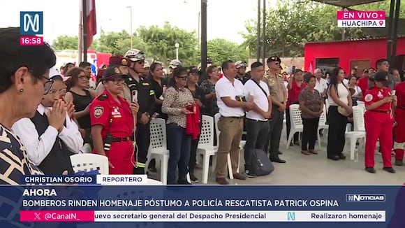 TROME - Recibió ascenso póstumo el policía que murió en el río Rímac intentando rescatar un perrito