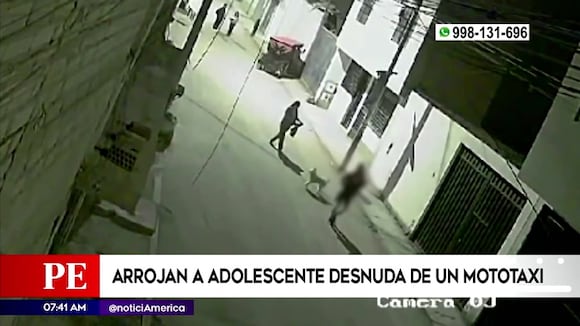 Puente Piedra: arrojan a una adolescente desnuda de mototaxi
