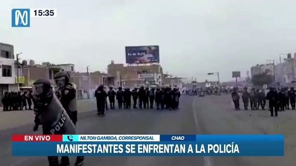 TROME | Entrenamiento en la Panamericana Norte en La Libertad (Canal N)