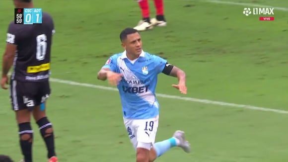 Gol de Yoshimar Yotún para el 1-1 de Sporting Cristal vs ADT. (Video: L1 Max)