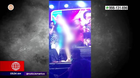 Puerto Maldonado: Tony Rosado desnuda a mujer