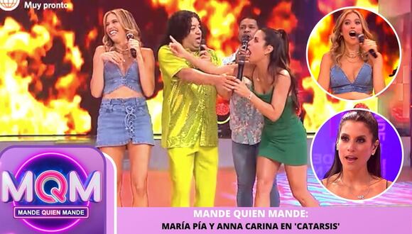 María Pía Copello y Anna Carina en divertido catarsis