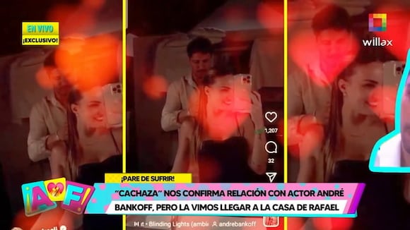 Cachaza al ser consultada sobre si le llegó el amor nuevamente: “¡Creo que sí! (Fuente: Willax TV)