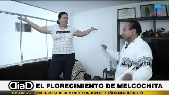 TROME - ¡Melcochita pasa roche! Se confunde y llama ‘Monserrat’ a su pareja, Heydi Amado