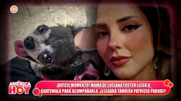 Mamá de Luciana Fuster llegó a Guatemala para acompañarla