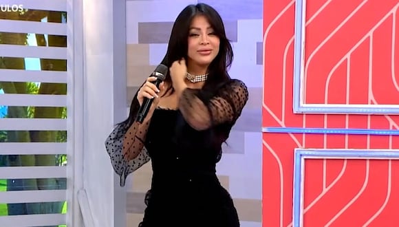 Sheyla Rojas visitó ‘América Hoy’ y aceptó jugar la 'botella borracha’: “Era mi juego favorito”