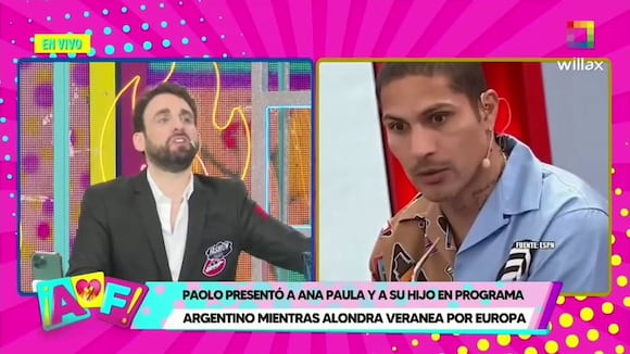 Gigi Mitre no cree en el amor que derrochan Paolo Guerrero y Ana Paula Consorte. (Fuente: Willax)