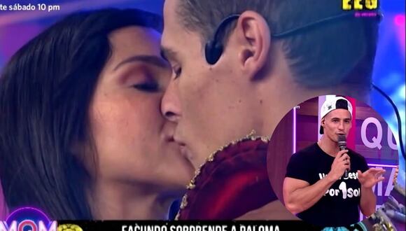 Facundo Gonzáles se pone nervioso cuando le recuerdan sus besos con Paloma Fiuza
