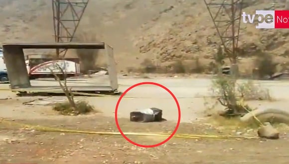 Macabro hallazgo en Ate: encuentran restos humanos en maleta debajo de una torre de alta tensión