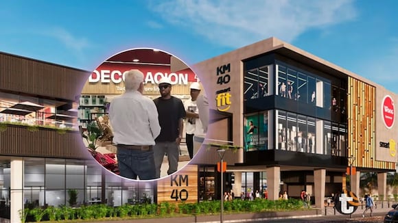 Jefferson Farfán pasa revista y da su opinión a cada una de las tiendas en KM40 (Video: TikTok)