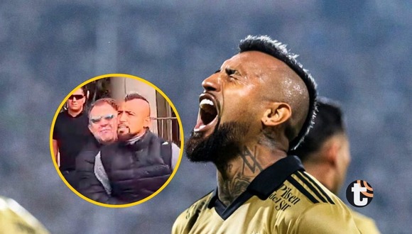 Arturo Vidal tuvo violenta reacción con hincha fuera del hotel (video: La Tarcera)