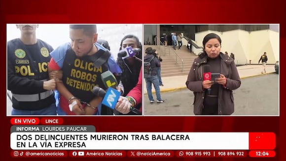 Enlace desde la Dirincri sobre persecución en Vía Expresa