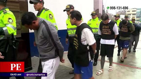 Detienen a banda acusada de trata de personas