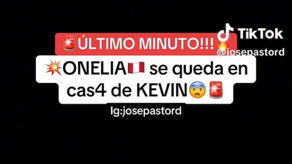 TROME - ¿Romance a la vista? Onelia Molina pasa la noche en ‘depa’ de Kevin Díaz antes de apasionado beso