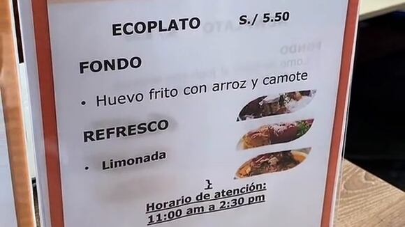 Trome | Menú en la PUCP