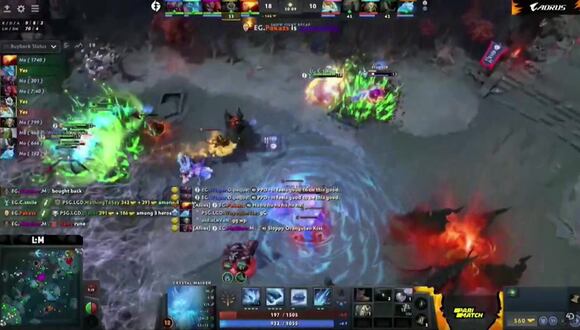 Lima Major 2023: Peruanos y chinos empatan la serie inaugural del torneo de Dota 2