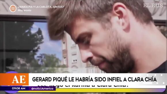 Gerard Piqué le habría sido infiel a Clara Chía