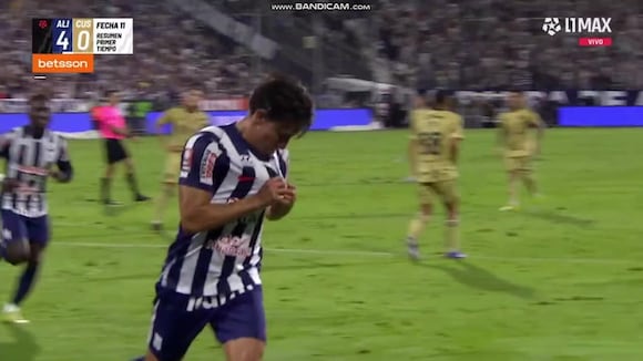 Goles de Fernando Gaibor y Eryc Castillo para el 4-0 de Alianza Lima vs. Cusco FC. (Video: L1 MAX)