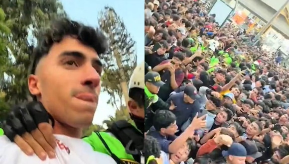 TROME | Gero Arias causa alboroto en San Borja y termina detenido (Tiktok)