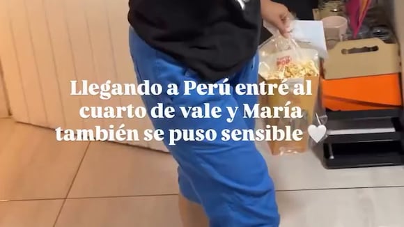 TROME - Tula Rodríguez llora junto a su trabajadora del hogar por la partida de su hija al extranjero