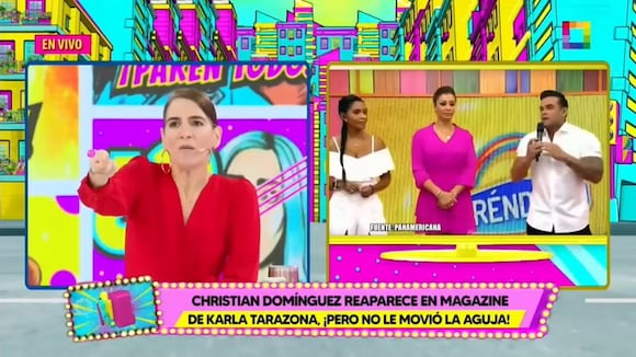 TROME - Christian Domínguez se pronuncia tras debutar como conductor en ‘Préndete’: “No tengo contrato”