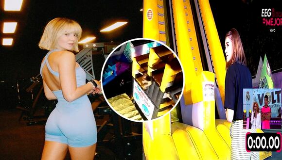 Alex Béjar reforzó a Said Palao en "Salto al vacío" en EEG | VIDEO