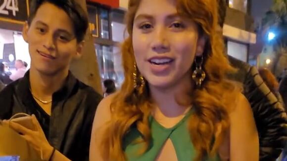 Trome | Marina Gold se quita su prenda íntima