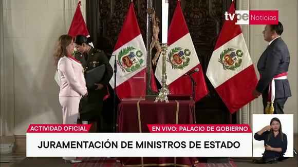 Juramentación de ministros - segunda parte