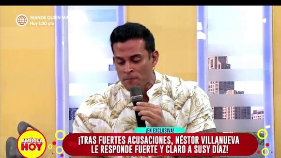 Domínguez se altera en vivo por declaraciones del abogado de Flor