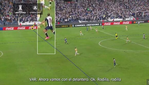 Alianza Lima vs. Mineiro: Esto dijo el VAR sobre la posición adelantada cobrada a Hernán Barcos