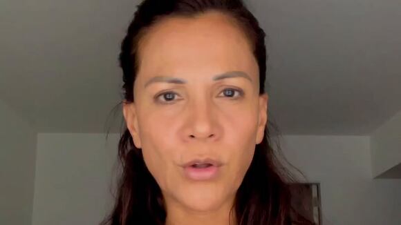 Mónica Sánchez se pronuncia sobre desastres en Perú