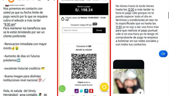 Puente Piedra: Extorsionan a sujeto tras pedir préstamo de S/200 por aplicativo