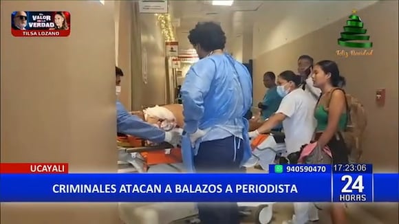 TROME - ¡Sicarios atacan a periodista en Ucayali! Cinco impactos de bala recibió cuando iba a trabajar