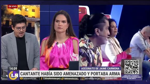 Extorsionador a cantante Jaime Carmona: "Tienes que arreglar sino no puedes cantar aquí"