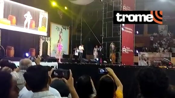 TROME - Festival de la Vendimia de Ica: Hija de Evelyn Vela