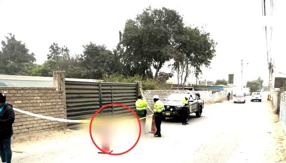 Ate: abandonan cadáver de hombre envuelto en una frazada